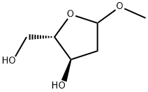 Methyl-2-deoxy-L-erythro-pentofuranose Structural