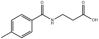 N-(4-METHYLBENZOYL)-BETA-ALANINE Structural