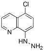 Quinoline, 5-chloro-8-hydrazino- (9CI) Structural