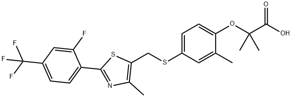 Sodelglitazar Structural