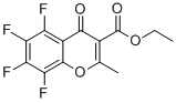 5,6,7,8-TETRAFLUORO-2-METHYL-4-OXO-4H-CHROMENE-3-CARBOXYLIC ACID ETHYL ESTER