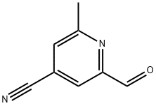 4-Pyridinecarbonitrile, 2-formyl-6-methyl- (9CI)