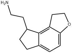 2,6,7,8-Tetrahydro-1H-indeno[5,4-b]furan-8-ylethylamine Structural