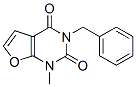 Furo[2,3-d]pyrimidine-2,4(1H,3H)-dione,  1-methyl-3-(phenylmethyl)- Structural