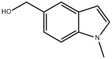 (1-Methyl-1H-indol-5-yl)methanol Structural