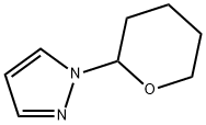 1-(Tetrahydro-2H-pyran-2-yl)-1H-pyrazole Structural