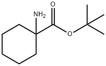 tert-Butyl 1-aMinocyclohexanecarboxylate Structural