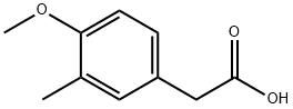 4-METHOXY-3-METHYLPHENYLACETIC ACID Structural