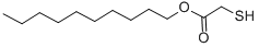 N-DECYL THIOGLYCOLATE Structural