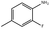 2-Fluoro-4-methylaniline Structural