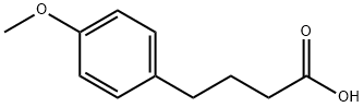 4-(4-Methoxyphenyl)butyric acid Structural