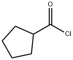 Cyclopentanecarbonyl chloride Structural Picture