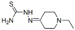 Hydrazinecarbothioamide, 2-(1-ethyl-4-piperidinylidene)- (9CI) Structural