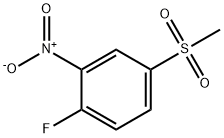 4-METHYLSULFONYL-2-NITROFLUOROBENZENE Structural