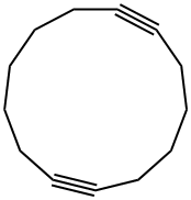 1,7-CYCLOTRIDECADIYNE Structural