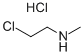 2-Chloro-N-MethylethanaMine Hydrochloride Structural