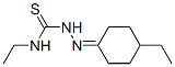 Hydrazinecarbothioamide, N-ethyl-2-(4-ethylcyclohexylidene)- (9CI) Structural