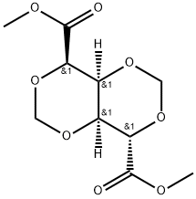 DIMETHYL 2,4:3,5-DI-O-METHYLENE-D-GLUCARATE Structural