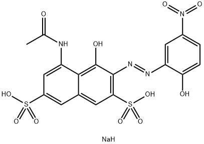 5-(Acetylamino)-4-hydroxy-3-[(2-hydroxy-5-nitrophenyl)azo]-2,7-naphthalenedisulfonic acid disodium salt