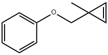 Benzene, [(1-methyl-2-cyclopropen-1-yl)methoxy]- (9CI) Structural