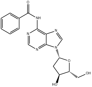 N-Benzoyl-2'-deoxy-adenosine Structural