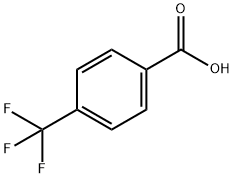 4-(Trifluoromethyl)benzoic acid Structural