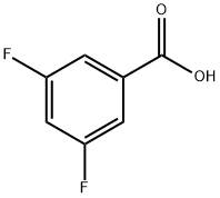 3,5-Difluorobenzoic acid Structural