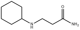 3-(CYCLOHEXYLAMINO)PROPANAMIDE Structural