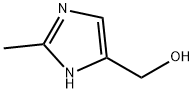 4-(Hydroxymethyl)-2-methyl-1H-imidazole Structural