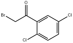 2-Bromo-1-(2,5-dichlorophenyl)ethanone Structural