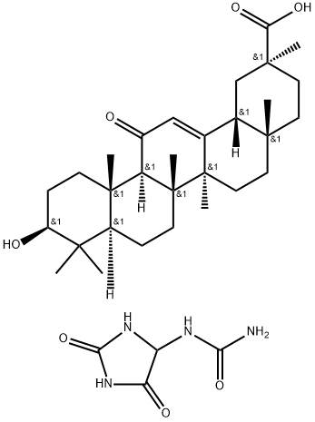 ALLANTOIN GLYCYRRHETINIC ACID Structural