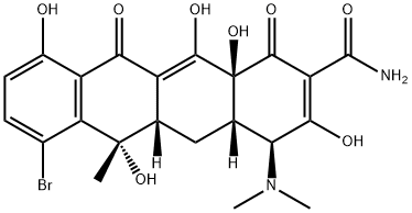 (2Z,4S,4aS,5aS,6R,12aS)-2-(amino-hydroxy-methylidene)-7-bromo-4-dimethylamino-6,10,11,12a-tetrahydroxy-6-methyl-4,4a,5,5a-tetrahydrotetracene-1,3,12-trione