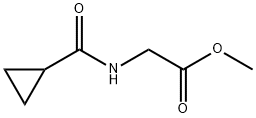 Glycine, N-(cyclopropylcarbonyl)-, methyl ester (9CI) Structural