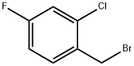 2-Chloro-4-fluorobenzyl bromide Structural