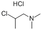 2-Dimethylaminoisopropyl chloride hydrochloride Structural Picture