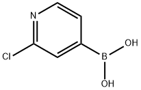 2-Chloro-4-pyridylboronic acid Structural