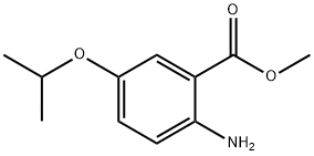 Benzoic acid, 2-amino-5-(1-methylethoxy)-, methyl ester (9CI) Structural