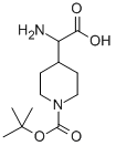 1-BOC-4-(AMINOCARBOXYMETHYL)PIPERIDINE Structural