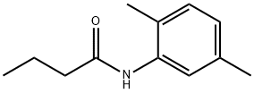 N-(2,5-dimethylphenyl)butanamide Structural