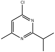 4-CHLORO-2-ISOPROPYL-6-METHYLPYRIMIDINE Structural