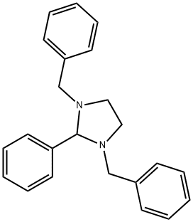 2-Phenyl-1,3-dibenzylimidazolidine Structural