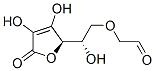 L-Ascorbic acid, 6-O-(2-oxoethyl)- (9CI) Structural