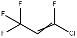 1-CHLORO-1,3,3,3-TETRAFLUOROPROPENE Structural