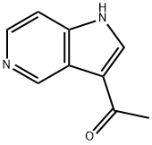 Ethanone, 1-(1H-pyrrolo[3,2-c]pyridin-3-yl)- (9CI) Structural