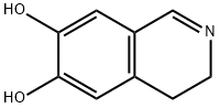 6,7-DIHYDROXY-3,4-DIHYDROISOQUINOLINE Structural