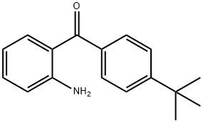 (2-AMINO-PHENYL)-(4-TERT-BUTYL-PHENYL)-METHANONE Structural