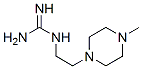 Guanidine,[2-(4-methyl-1-piperazinyl)ethyl]-(7CI,9CI) Structural