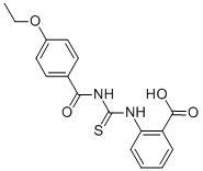 2-[[[(4-ETHOXYBENZOYL)AMINO]THIOXOMETHYL]AMINO]-BENZOIC ACID