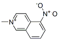 Isoquinolinium, 2-methyl-5-nitro- (9CI) Structural