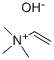 TRIMETHYLVINYLAMMONIUM HYDROXIDE Structural